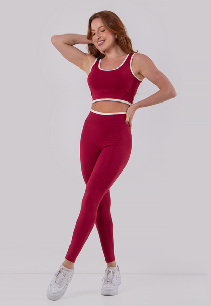 TOP FEMININO SPECIALE POLIAMIDA VINHO