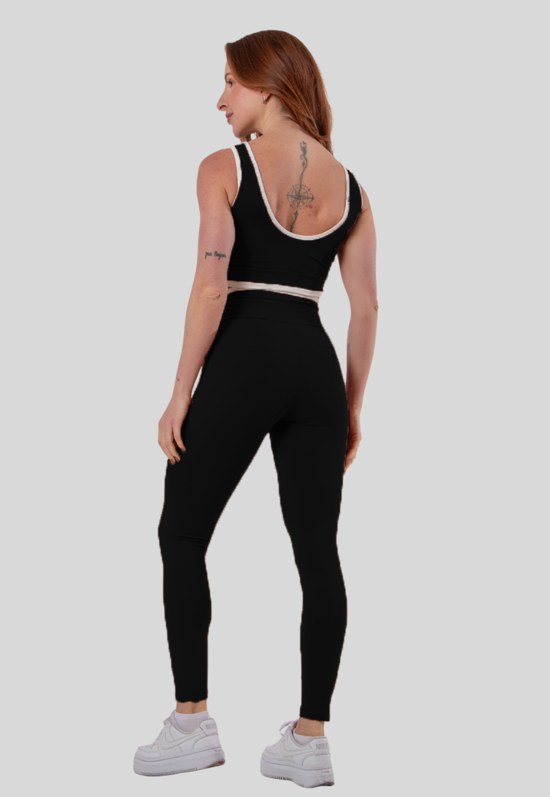CALÇA LEGGING FEMININA SPECIALE POLIAMIDA PRETO