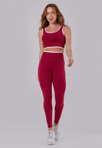 TOP FEMININO SPECIALE POLIAMIDA VINHO