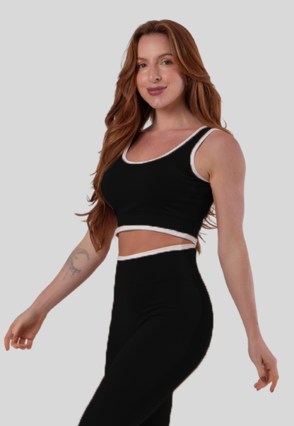 TOP FEMININO SPECIALE POLIAMIDA PRETO