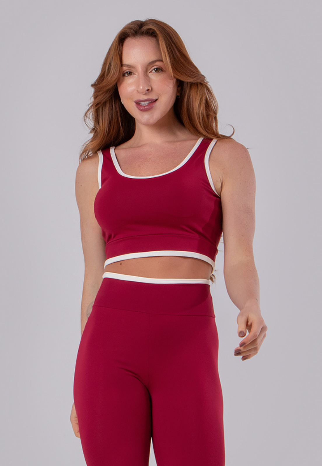 TOP FEMININO SPECIALE POLIAMIDA VINHO